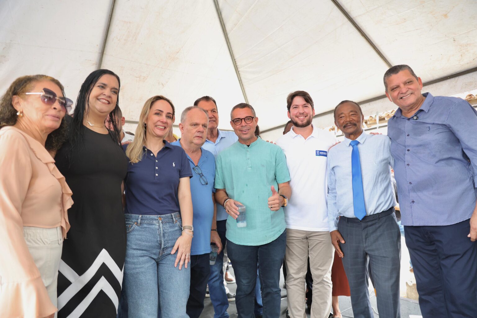 Manuel Marcos acompanha entrega de obras em Santo Amaro das Brotas