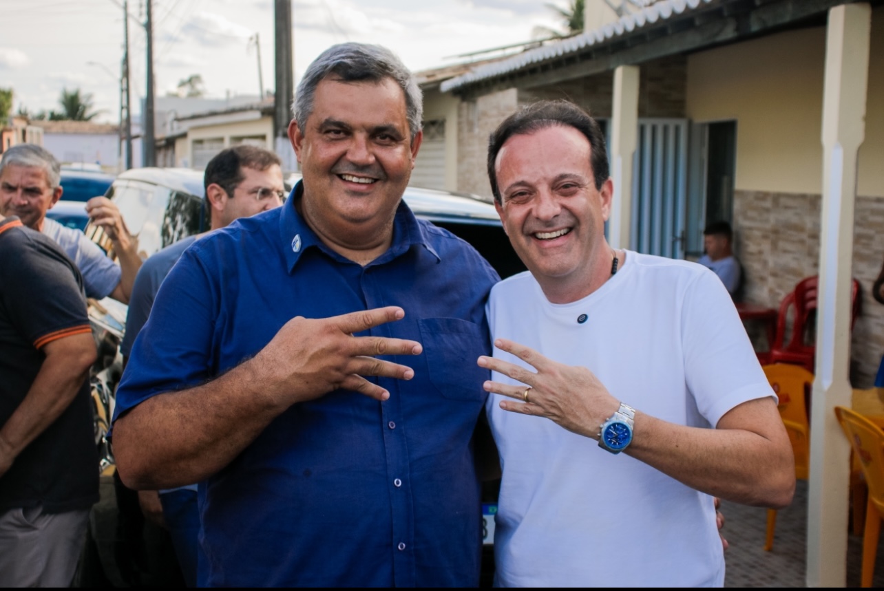 Eraldo do Frigorífico recebe André Moura e deputado Kaká Santos em Itabaianinha