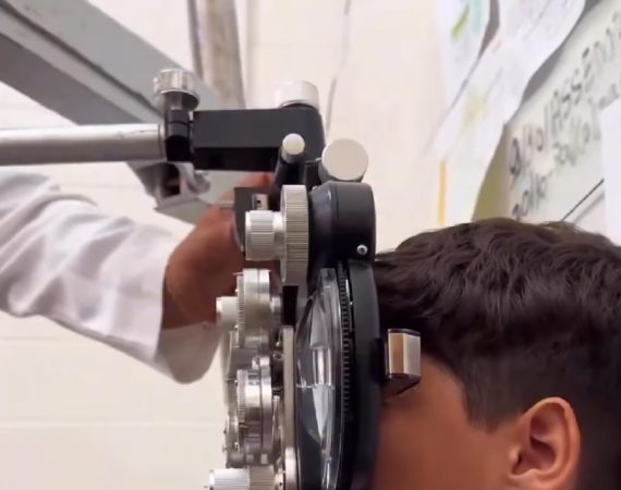 Programa “Canindé com Mais Visão” leva atendimento ocular a alunos da rede municipal