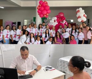 Secretaria de Saúde de Arauá realiza ação especial do Outubro Rosa com serviços e atendimentos gratuitos
