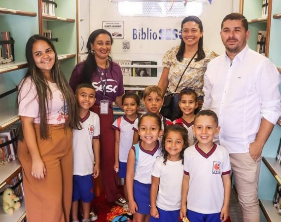 Prefeitura de Tomar do Geru promove ação da Carreta do BiblioSesc