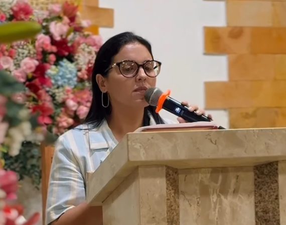 Prefeita Cleane participa de celebração pelos 62 anos de São Miguel do Aleixo