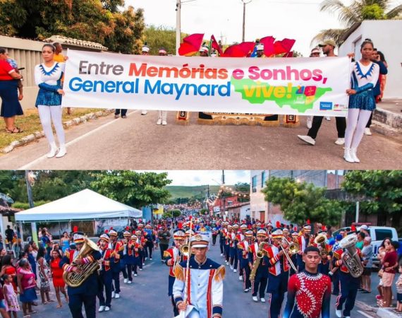 Desfile cívico-cultural celebra 62 anos de General Maynard e emociona a população