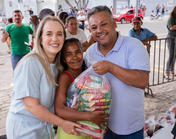Deputado Ibrain e Instituto Valmir Monteiro entregam 1.500 cestas básicas e reforçam compromisso social com Lagarto