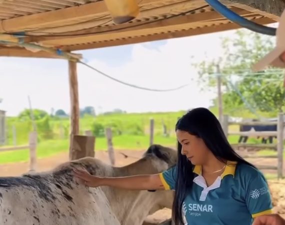 Produtores de Tomar do Geru participam de curso sobre manejo de gado leiteiro promovido pela Secretaria de Agricultura