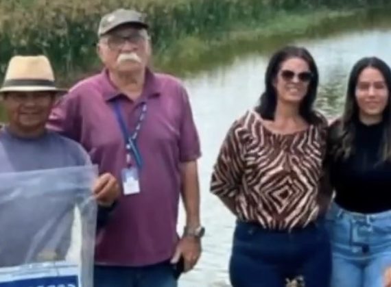 Em Japoatã, prefeito Careca da Samam distribui 25 mil alevinos e amplia incentivo à piscicultura