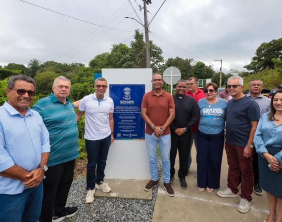 Governador Fábio Mitidieri entrega obra do Caminho de Santa Dulce dos Pobres