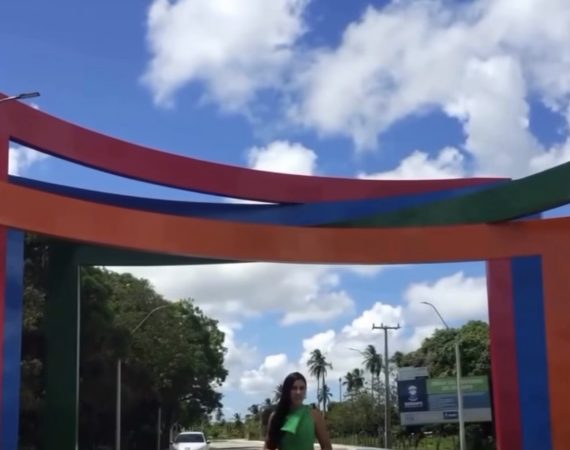 Parceria entre Prefeitura de Brejo Grande e Governo do Estado garante construção de pórtico na entrada do município