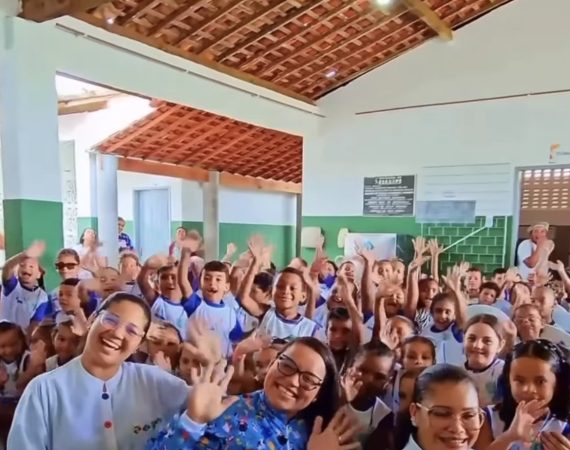Programa Saúde na Escola leva orientações de saúde bucal a alunos em Capela