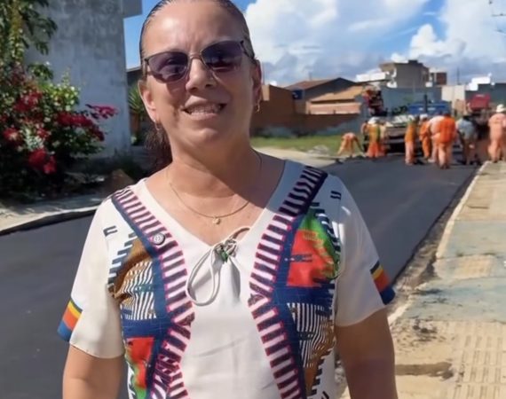 Prefeitura de Nossa Senhora Aparecida inicia pavimentação asfáltica em ruas da área urbana