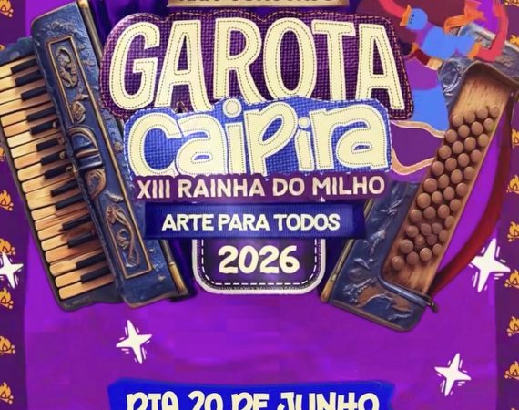 Nossa Senhora das Dores entra no clima junino com lançamento do XXIV Concurso Garota Caipira e XIII Rainha do Milho 2026