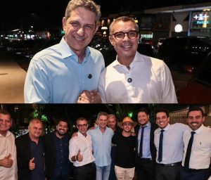 Senador Rogério reúne prefeitos, prefeitas e governador Fábio Mitidieri em jantar marcado por união e compromisso com Sergipe