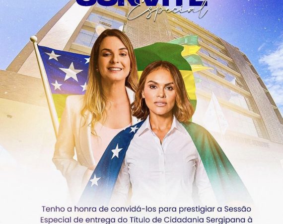 Samyra Show será homenageada com Título de Cidadania Sergipana em sessão na Alese