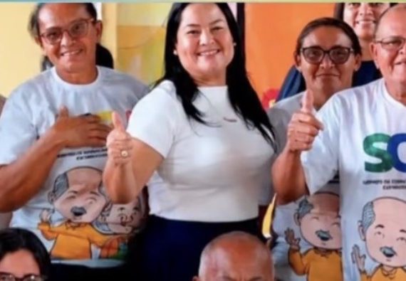 Prefeita Daiane Oliveira anuncia entrega de uniformes para idosos do Serviço de Convivência em Siriri
