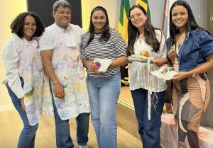 Representantes de Pinhão participam de capacitação do Programa Criança Feliz realizada na Unit, em Aracaju