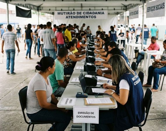 Mutirão da Cidadania disponibilizará exames gratuitos de DNA e outros serviços gratuitos neste sábado, 30