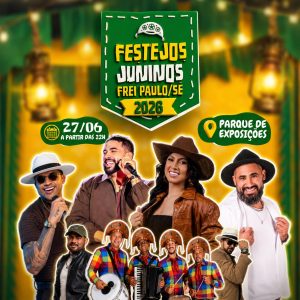 Com Henry Freitas, Raí Saia Rodada e Fernandinha, Prefeitura de Frei Paulo prepara uma das maiores noites juninas da região
