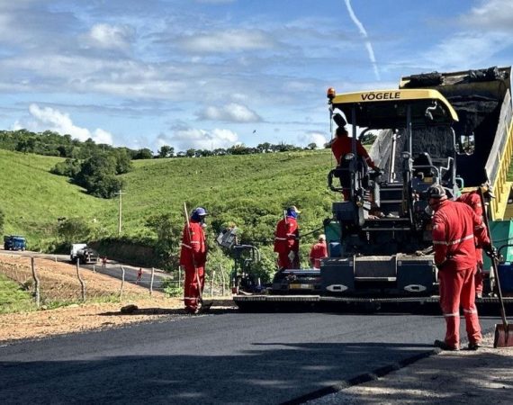 Segunda etapa da Rota do Leite chega em 70% de conclusão