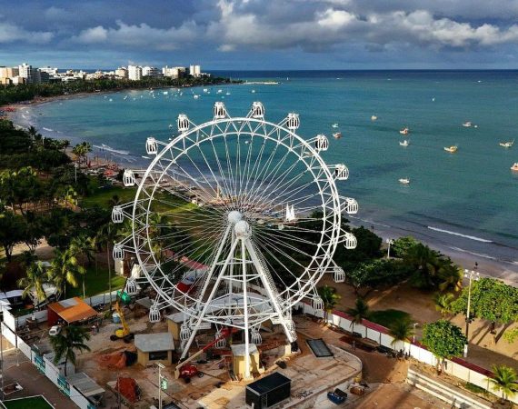 Aracaju pode ganhar roda-gigante panorâmica em novo projeto turístico do Governo de Sergipe