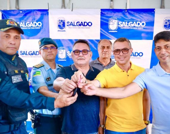 Governo de Sergipe entrega novo posto policial no povoado Água Fria para fortalecer segurança em Salgado