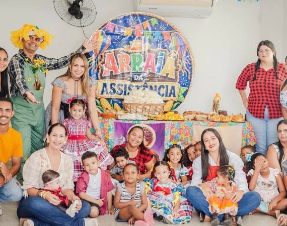 Arraiá do Programa Criança Feliz fortalece vínculos e celebra tradições juninas em Telha