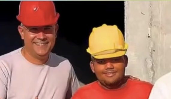 Ao lado de Médici de Maim, Marcell visita construção de conjunto habitacional que beneficiará 50 famílias em Campo do Brito