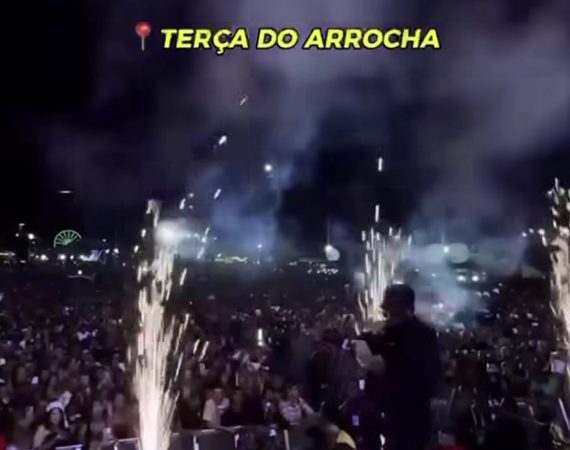 Terça do Arrocha lota Arraiá do Povo e portões são fechados antes das 20h em Aracaju