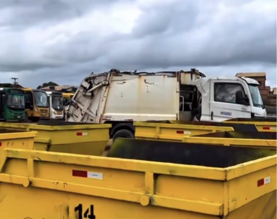 Prefeitura de Itabaianinha disponibiliza caixas coletoras de entulho para garantir descarte correto de resíduos de obras