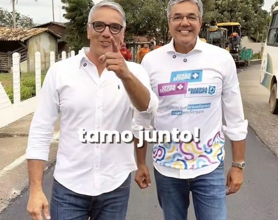 Brejo vive momento de transformação com festa e novas obras de pavimentação, destaca Sérgio Reis