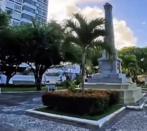 Turismóloga Eline Costa destaca curiosidade histórica e revela que praça em Aracaju abriga os restos mortais do fundador da capital