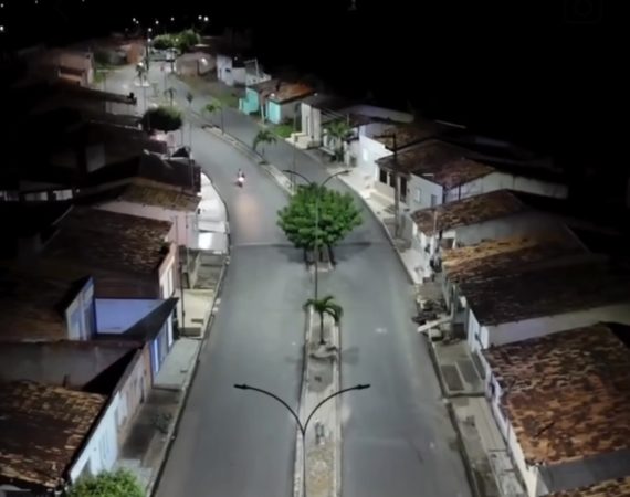 Programa Clareou leva nova iluminação para ruas, povoados e conjuntos habitacionais de Malhador