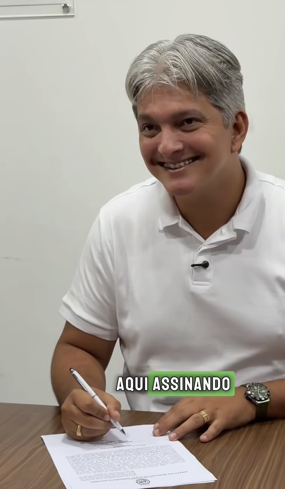 Elmo Paixão assume prefeitura de Socorro por 10 dias no lugar de Samuel
