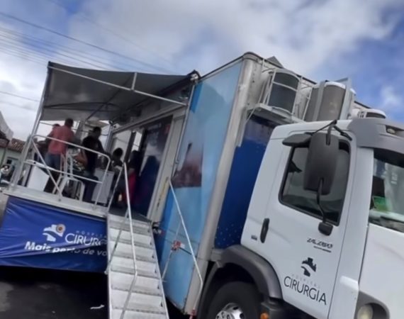 Umbaúba recebe Carreta do Hospital de Cirurgia com serviços gratuitos e atendimento em diversas especialidades