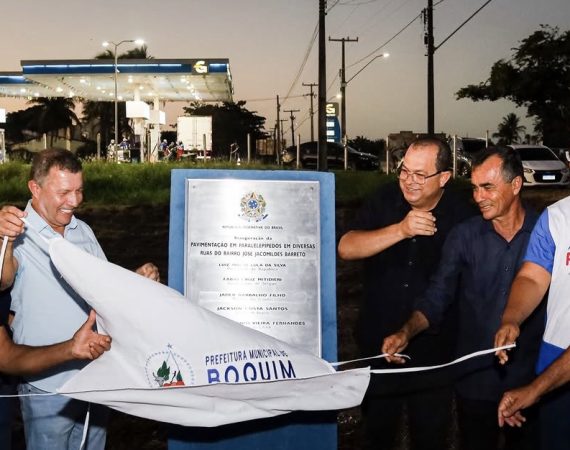 “Ver esse sonho se tornando realidade valeu cada esforço”, afirma Jackson do Mangue Grande durante entrega de pavimentação em Boquim