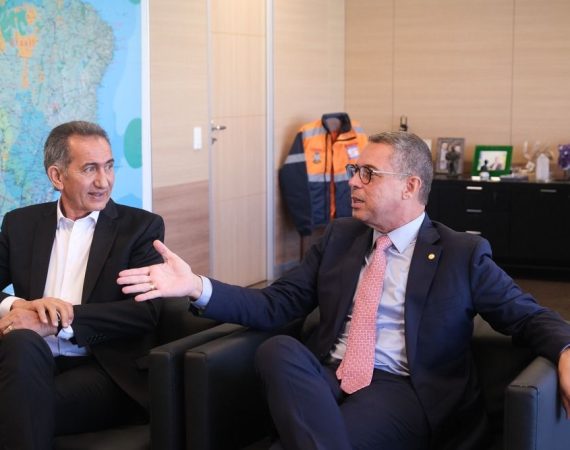 Governador Fábio Mitidieri se reúne com ministro do Desenvolvimento Regional para acelerar obras da Adutora do Leite