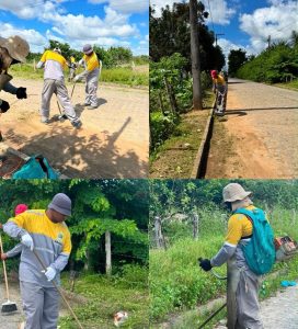 Prefeitura de Arauá leva Giro de Limpeza ao povoado Progresso