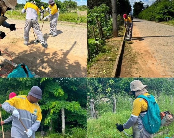 Prefeitura de Arauá leva Giro de Limpeza ao povoado Progresso
