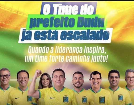 Dudu Guimarães anuncia grupo político que apoiará nas eleições de 2026