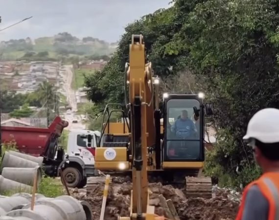 Nossa Senhora do Socorro: obras no Guajará avançam para fase de escavação e entram em nova etapa para resolver antigos problemas de drenagem