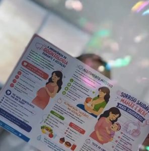 Julho Neon: Umbaúba reforça importância da saúde bucal no cuidado com as puérperas