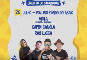 Caravana do Forró chega ao povoado Rio Fundo do Abaís no próximo dia 26