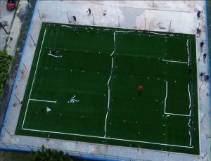 Dr. Samuel Carvalho acompanha fase final das obras de campo society público no Marcos Freire II