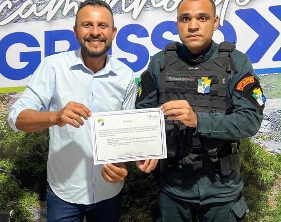 Jal Construções é homenageado com Medalha do Mérito Policial Militar pelo trabalho em reconhecimento à segurança pública