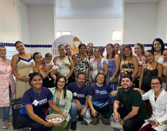 Prefeitura de Campo do Brito promove roda de conversa sobre aleitamento materno durante o Agosto Dourado