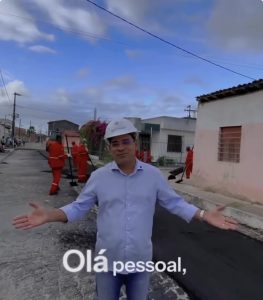 Ilha das Flores: povoado Bolívar será 100% asfaltado com implantação de 10 mil metros de pavimentação, anuncia prefeito Robson Martins