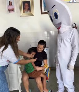 Nossa Senhora Aparecida realiza Dia D da Multivacinação para atualizar cadernetas de crianças