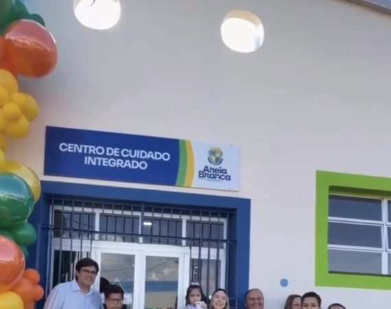 Centro de Cuidado Integrado abre as portas em Areia Branca com atendimento às crianças e foco no acolhimento das famílias