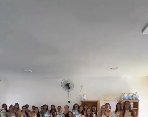 Futuras mães participam de manhã de cuidados e informação em encontro promovido pela Prefeitura de Nossa Senhora Aparecida
