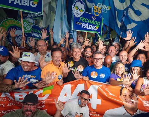 Fábio Mitidieri e André Moura inauguram comitê em Socorro e reforçam aliança para a disputa eleitoral