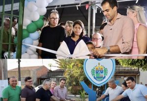 Prefeito de Capela, Júnior Tourinho entrega novo CRAS, Arquivo Público e praça
